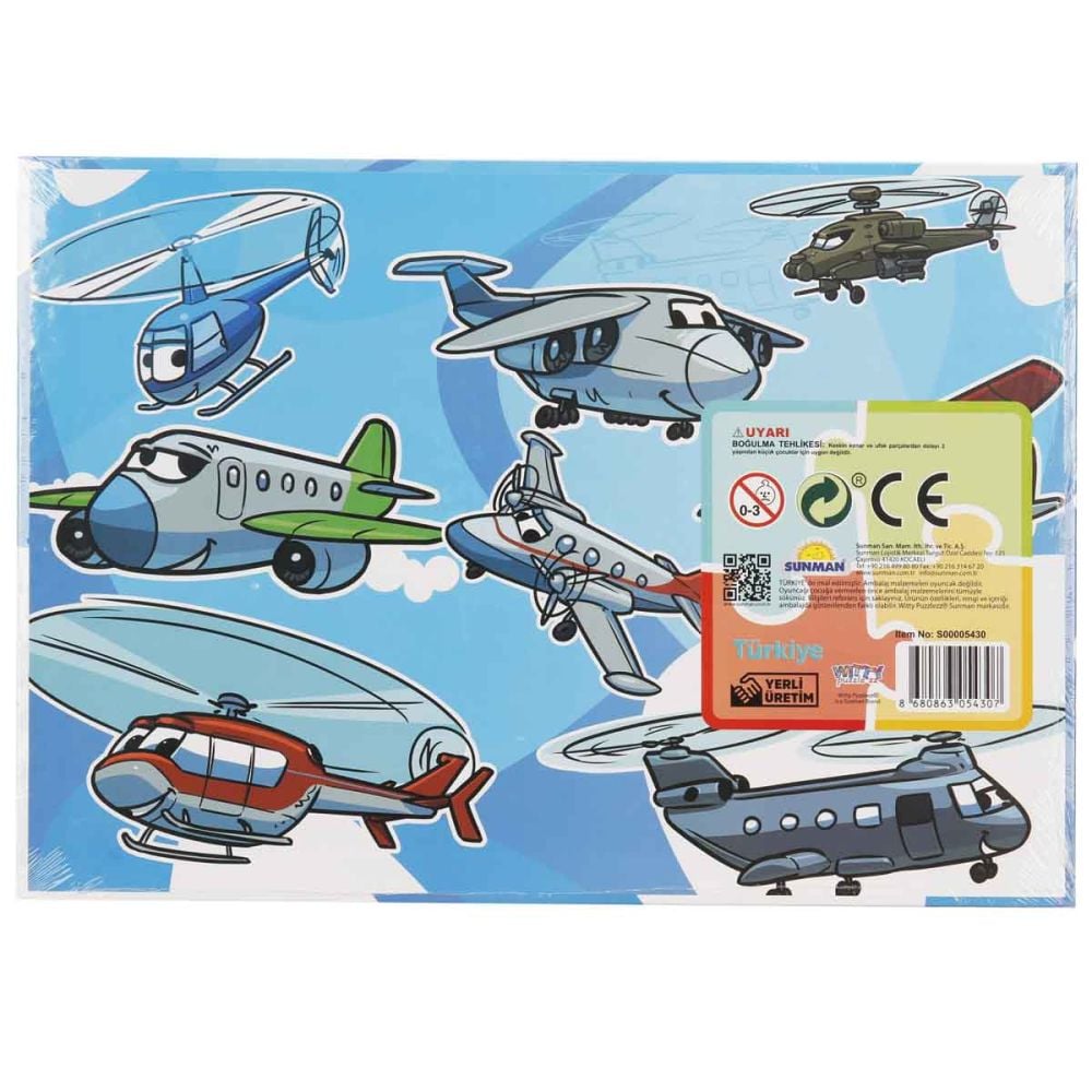 Puzzle Witty Puzzlezz, Vehicule aeriene, 35 piese