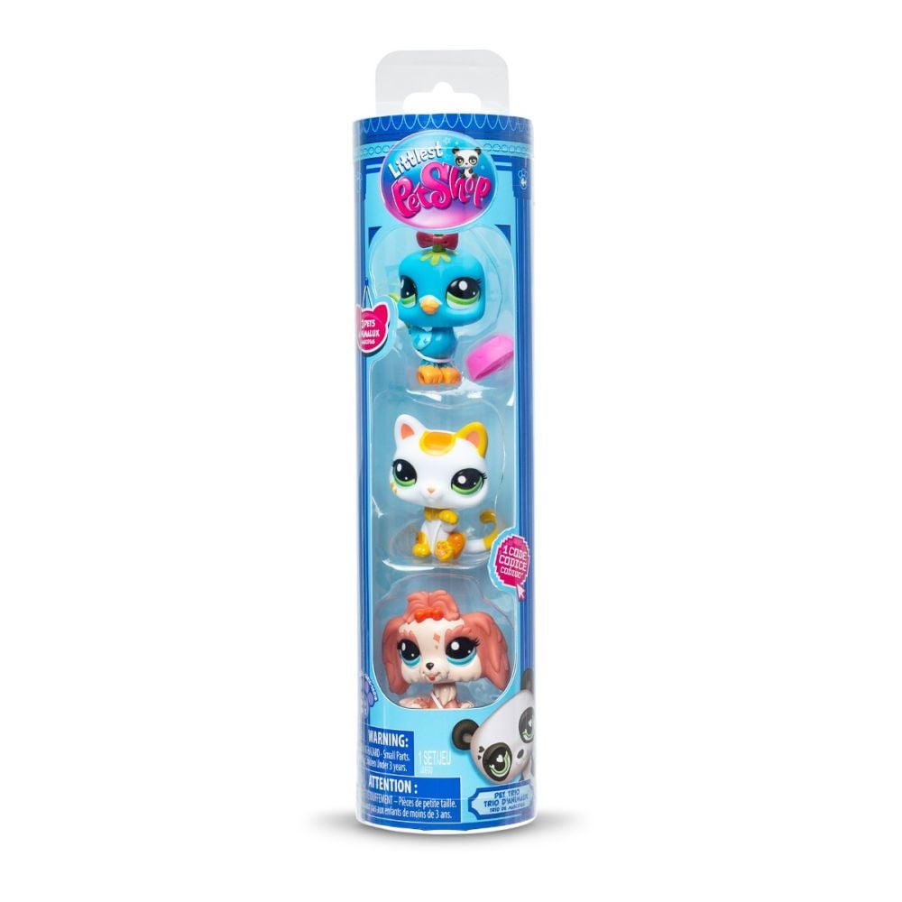Set 3 figurine, Littlest Pet Shop, City Vibes | Noriel