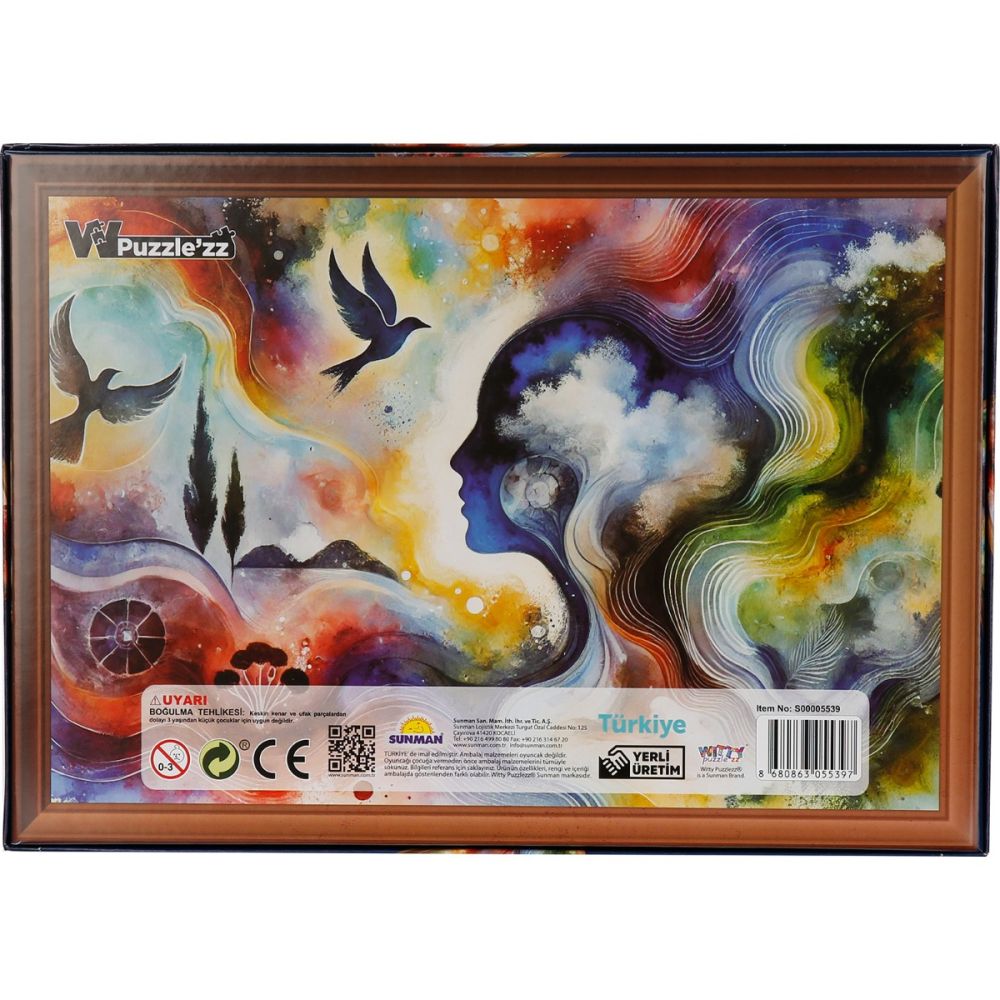 Puzzle Witty Puzzlezz, Pictura abstracta, 250 piese