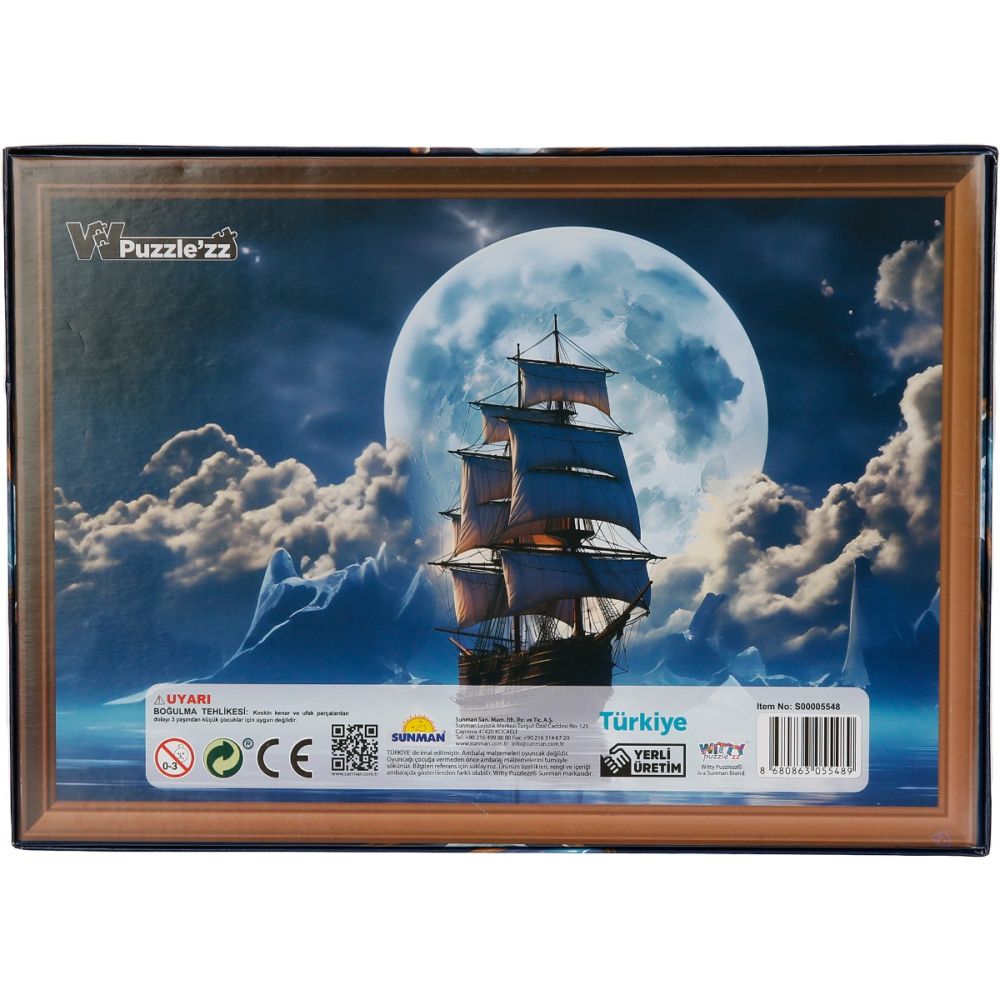 Puzzle Witty Puzzlezz, Corabie, 250 piese