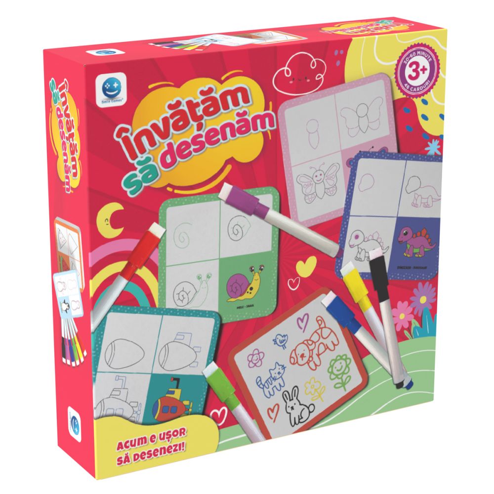 Joc creativ, Smile Games, Invatam sa desenam