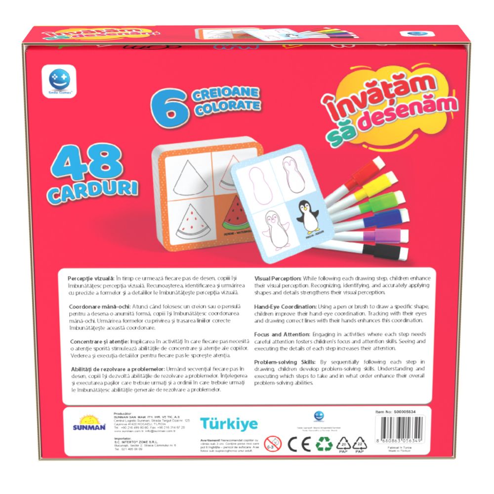 Joc creativ, Smile Games, Invatam sa desenam