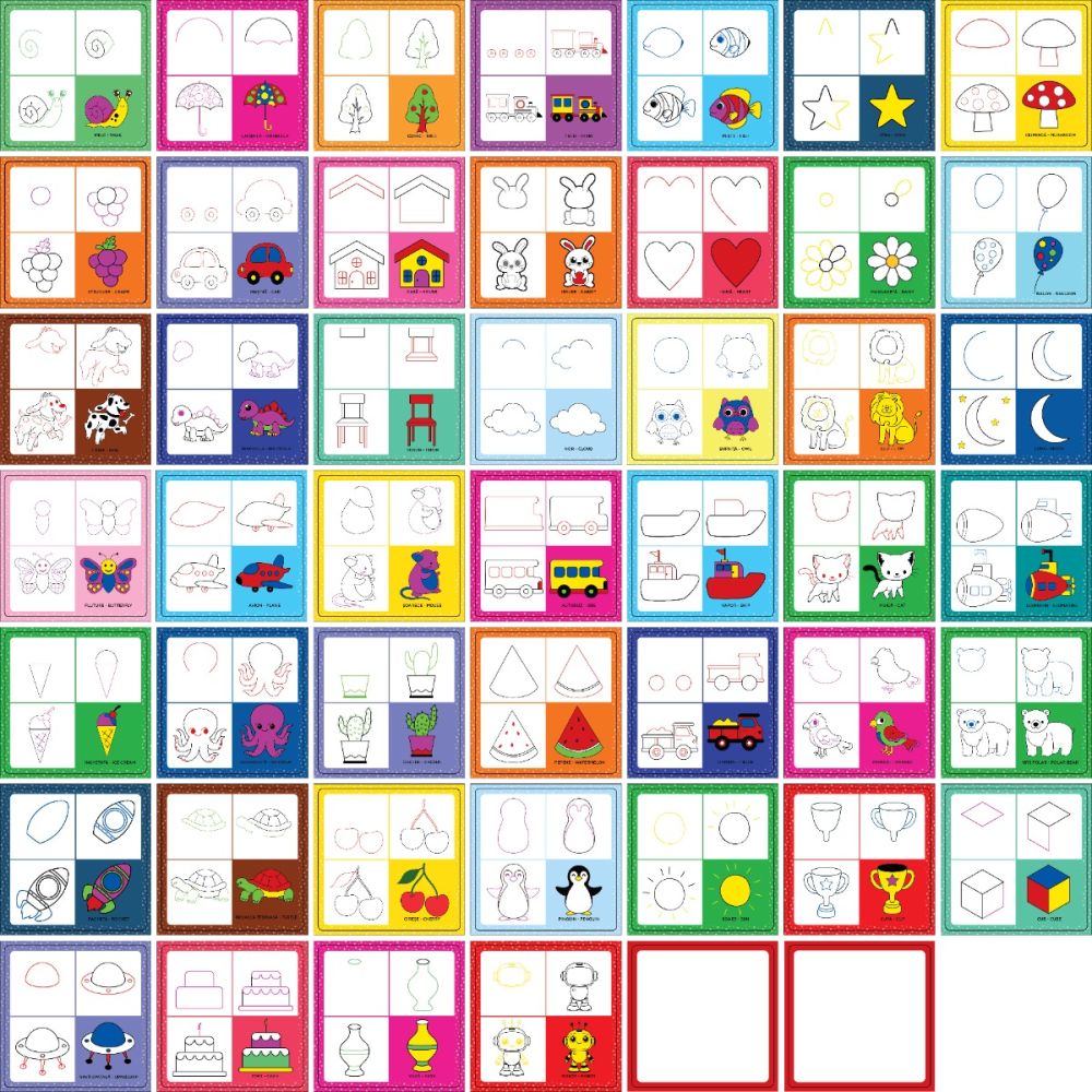Joc creativ, Smile Games, Invatam sa desenam