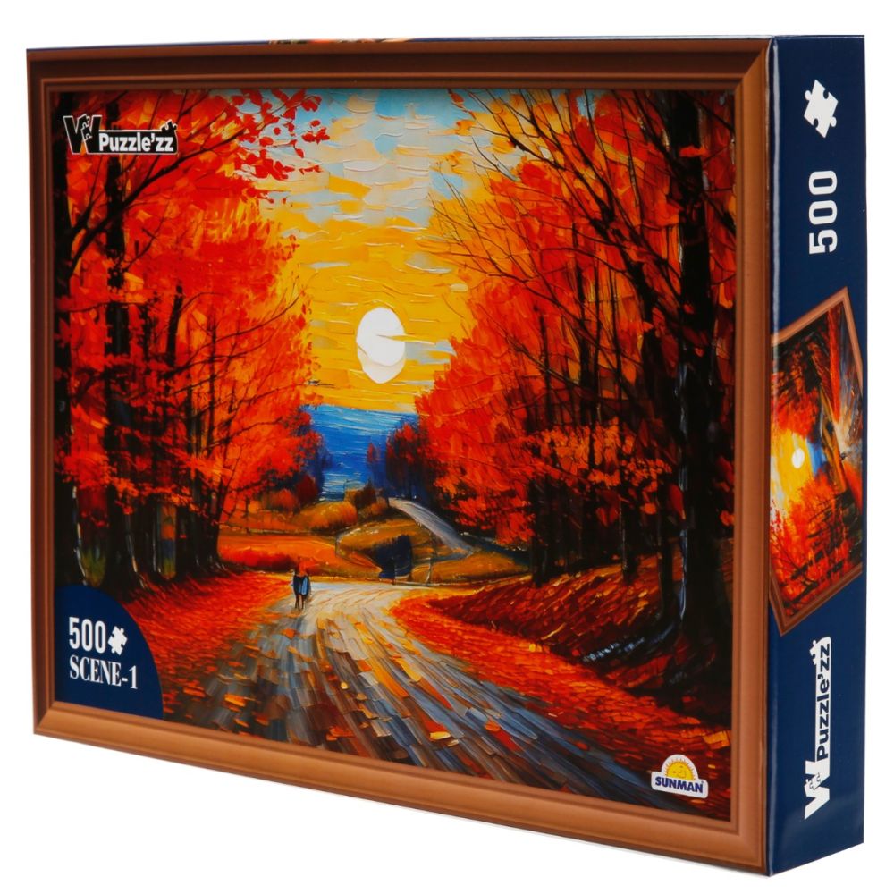 Puzzle Witty Puzzlezz, Toamna, 500 piese