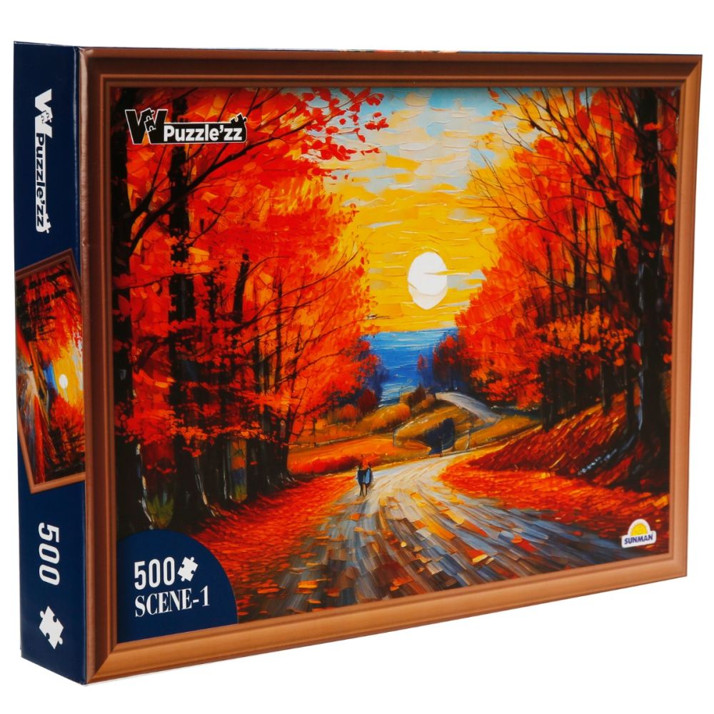 Puzzle Witty Puzzlezz, Toamna, 500 piese