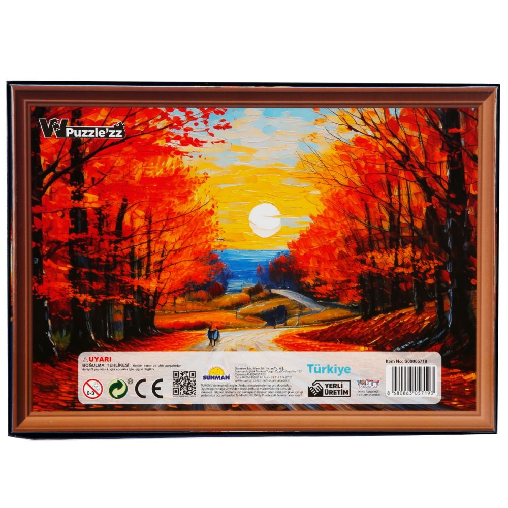 Puzzle Witty Puzzlezz, Toamna, 500 piese
