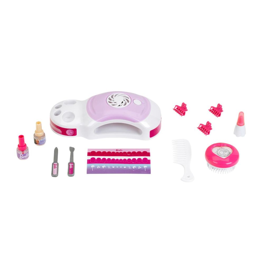 Set masuta de infrumusetare cu lumini, Barbie, Beauty Studio