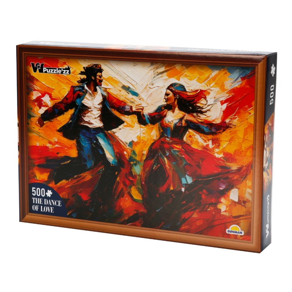 Puzzle Witty Puzzlezz, Dans romantic, 500 piese