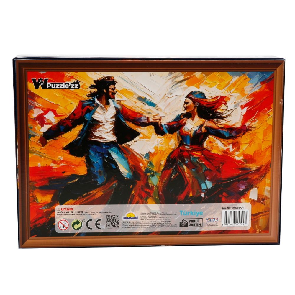 Puzzle Witty Puzzlezz, Dans romantic, 500 piese