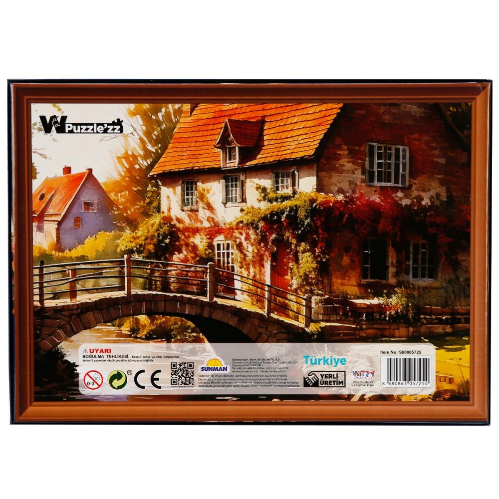 Puzzle Witty Puzzlezz, Pod si casa, 500 piese