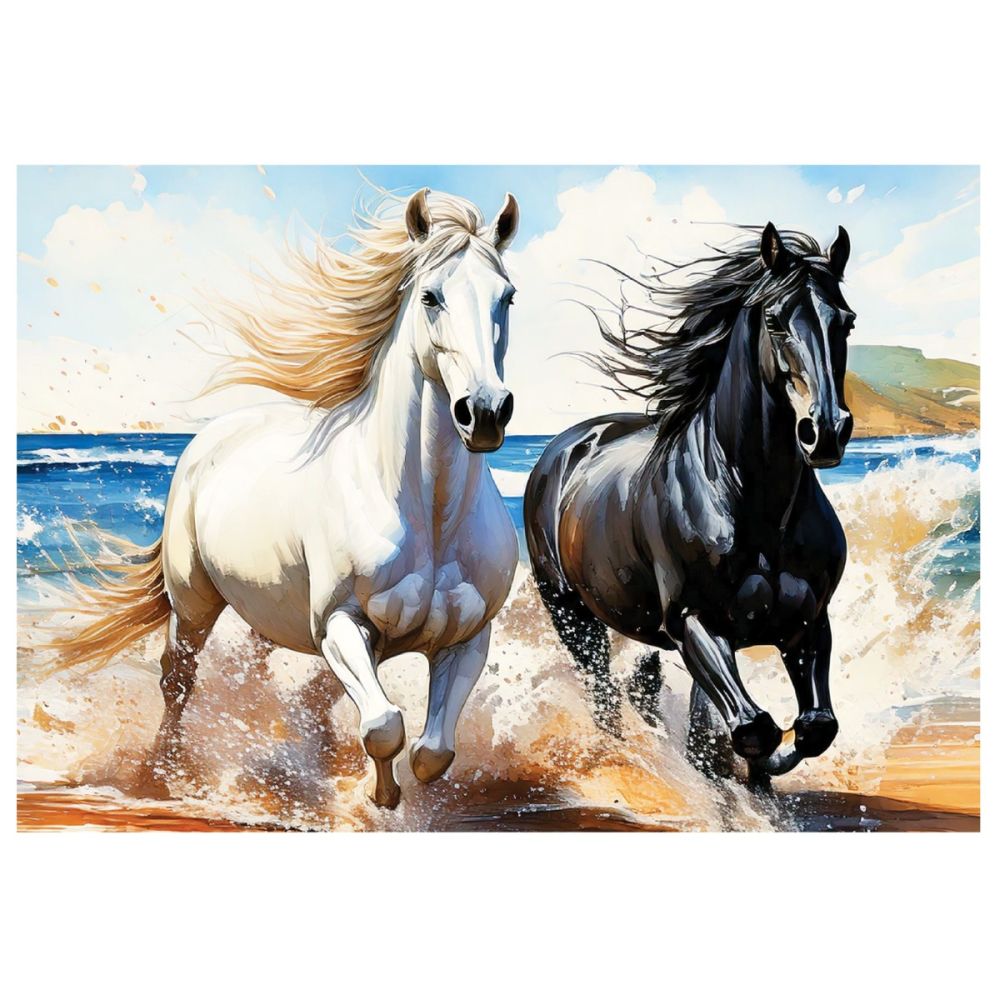 Puzzle Witty Puzzlezz, Cai, 500 piese