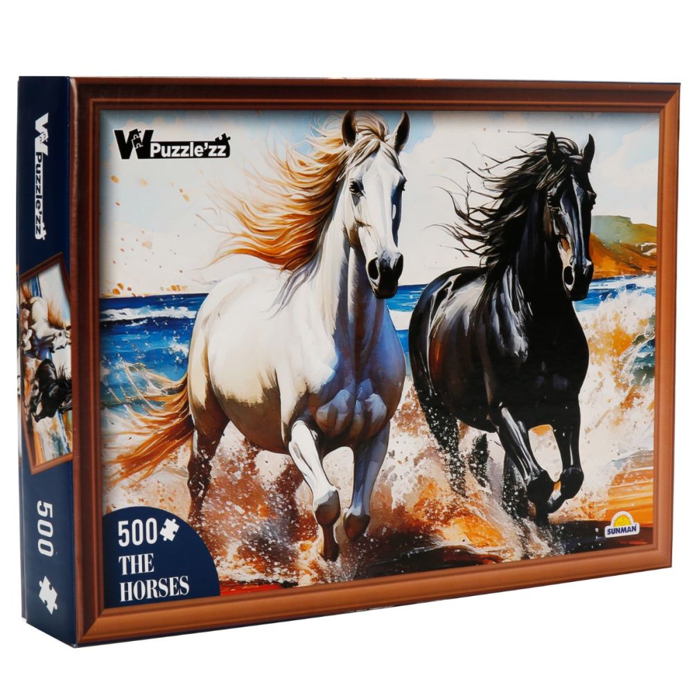 Puzzle Witty Puzzlezz, Cai, 500 piese