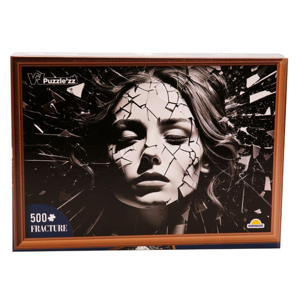 Puzzle Witty Puzzlezz, Portret fata, 500 piese