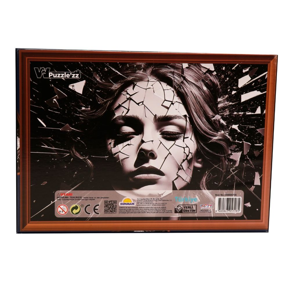 Puzzle Witty Puzzlezz, Portret fata, 500 piese