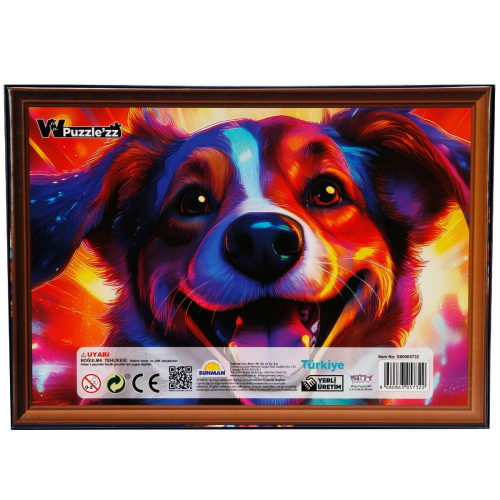 Puzzle Witty Puzzlezz, Caine, 500 piese