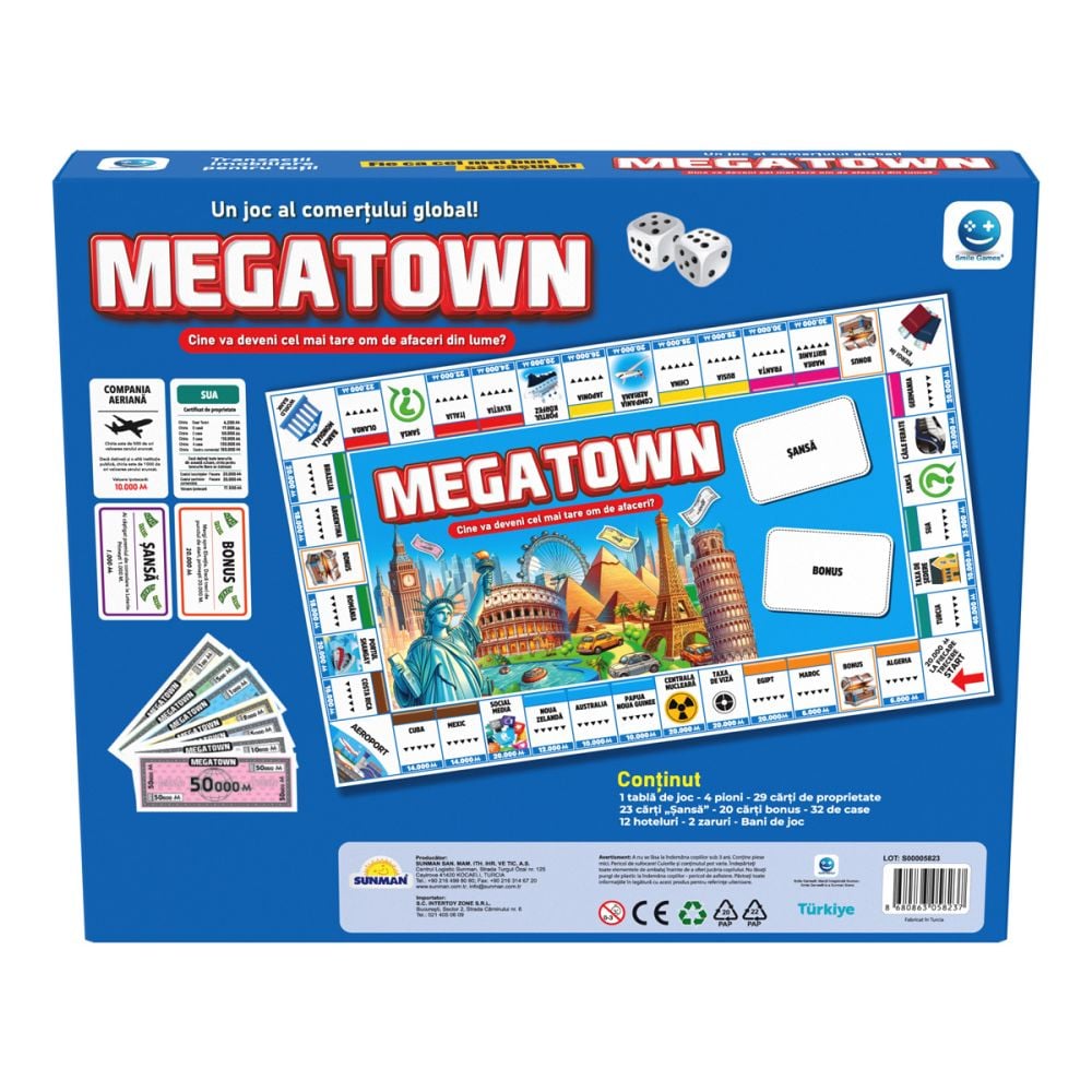Joc de societate, Smile Games, Megatown World Trade