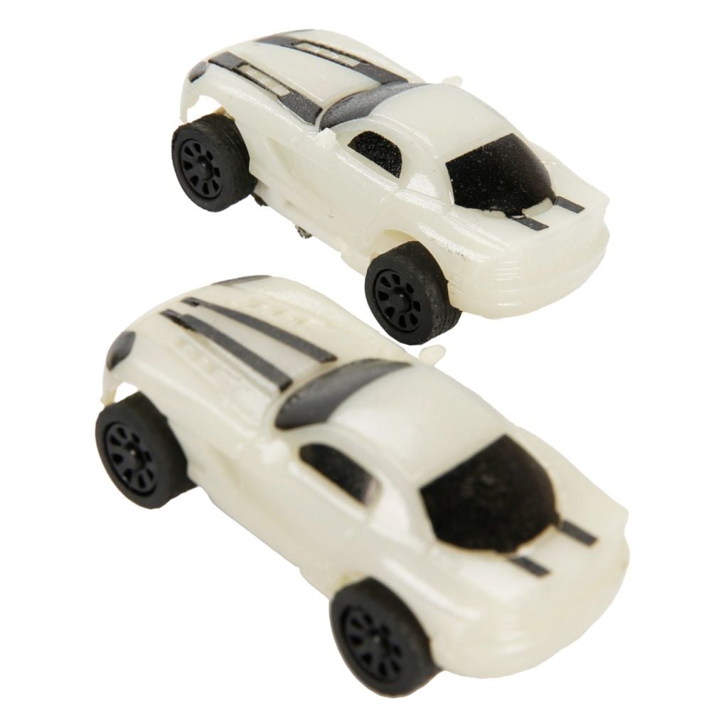 Set pista de curse cu 2 masini, Glow Racing, Slot Track, 1:64