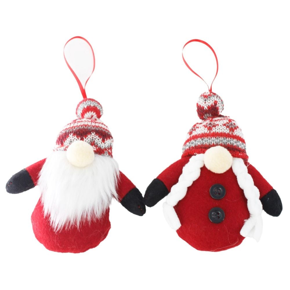 Set decoratiuni de Craciun, Alska, Pitici, 13 cm