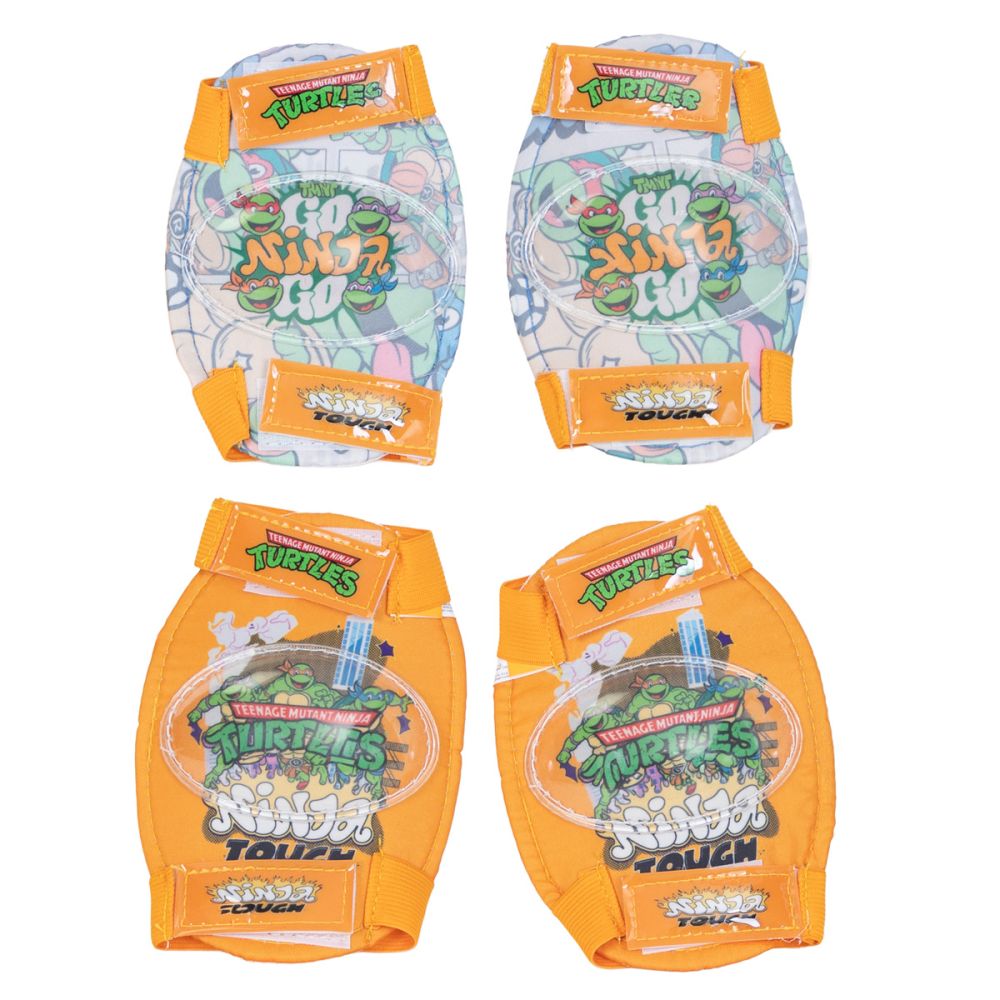 Set casca si protectii, Rising Sports, Ninja Turtles, Marime M