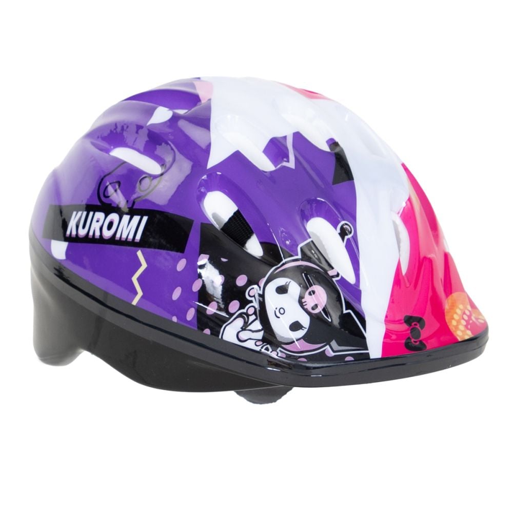 Set casca si protectii, Rising Sports, Hello Kitty, Marime M