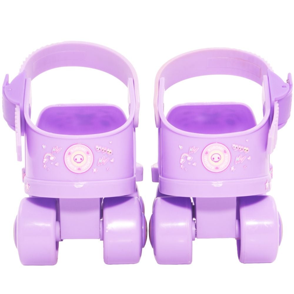 Set patine cu rotile si protectii, Rising Sports, Kuromi, Marime 25-31, Mov
