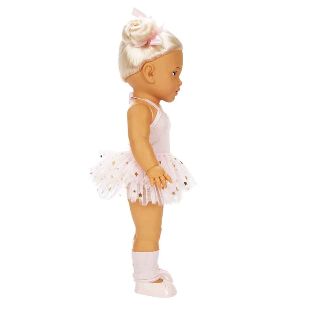 Papusa Dollz And More, Tina balerina, Roz deschis, 45 cm