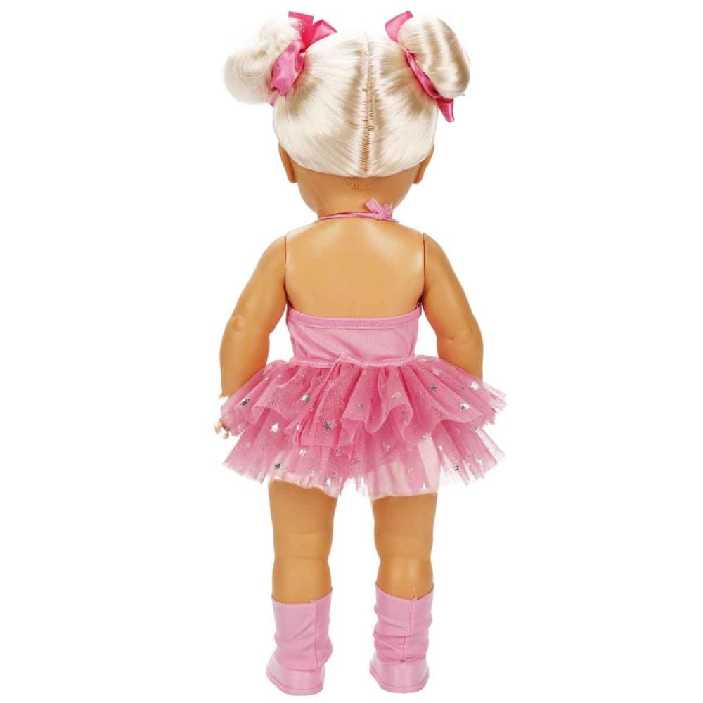 Papusa Dollz And More, Tina balerina, Roz inchis, 45 cm