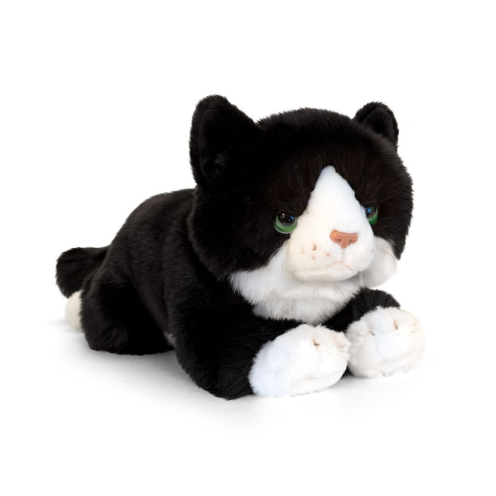 Jucarie de plus Keel Toys, Pisica neagra, 25 cm