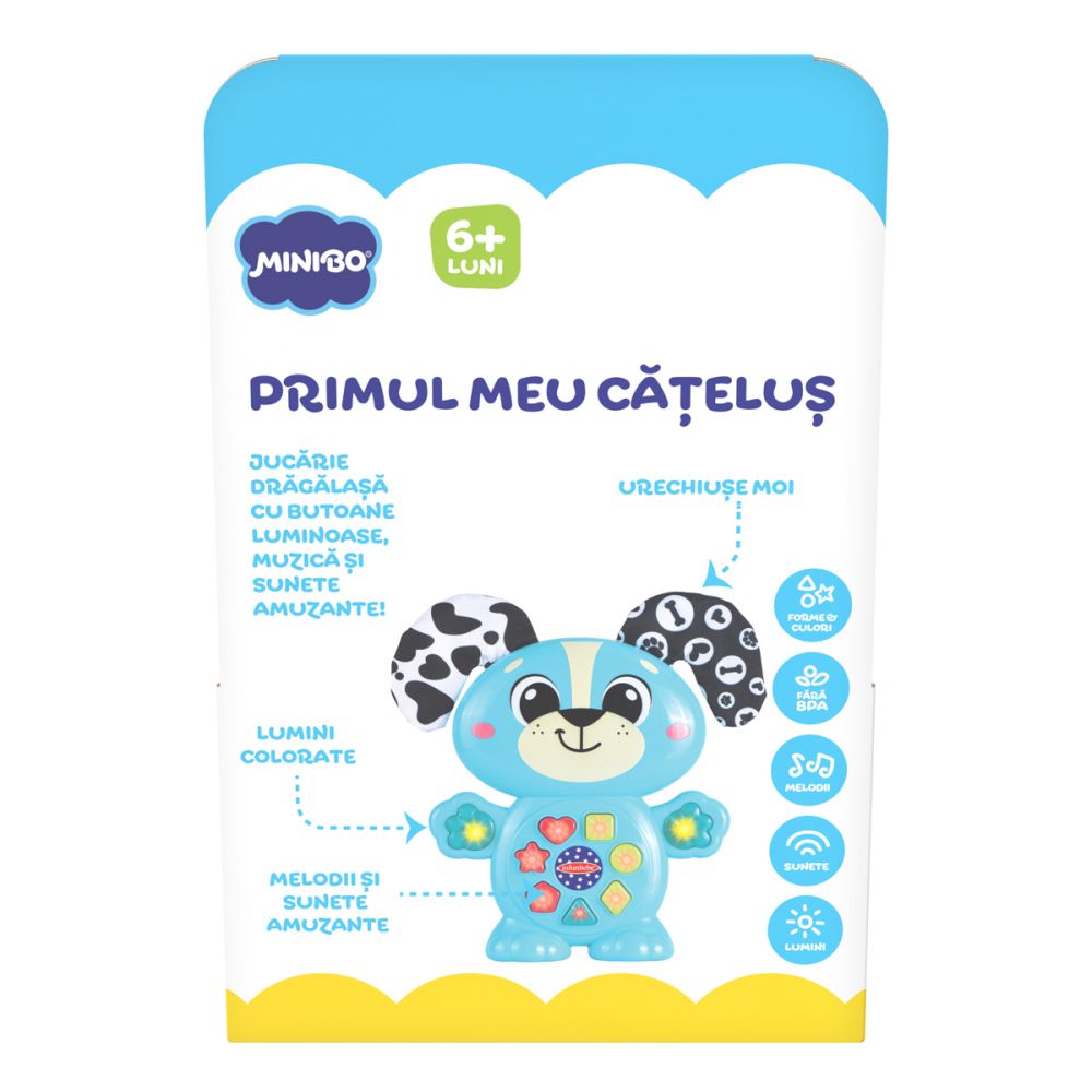 Jucarie interactiva, Minibo, Primul meu Catelus