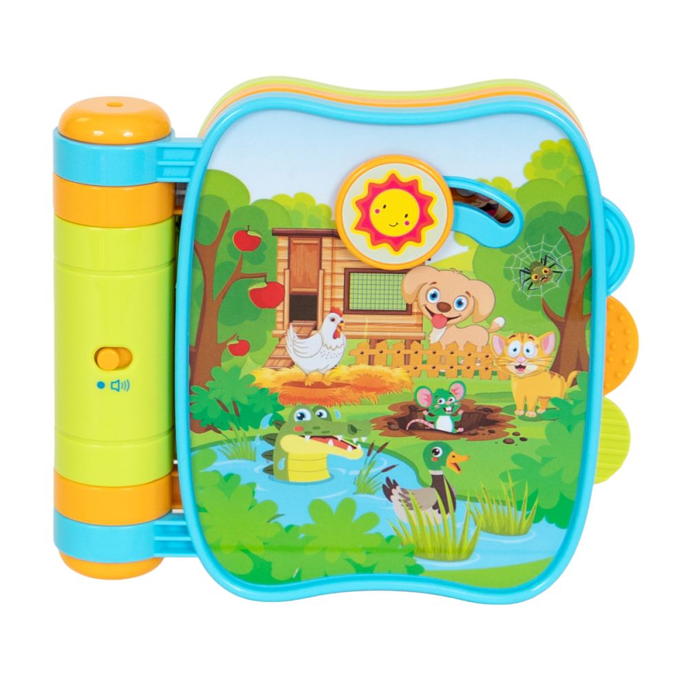Carte interactiva cu sunete, Minibo, Animalute
