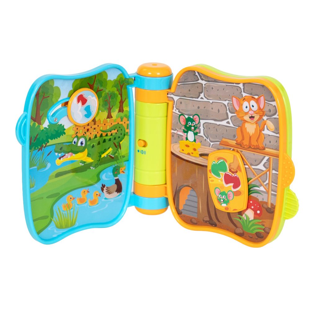 Carte interactiva cu sunete, Minibo, Animalute