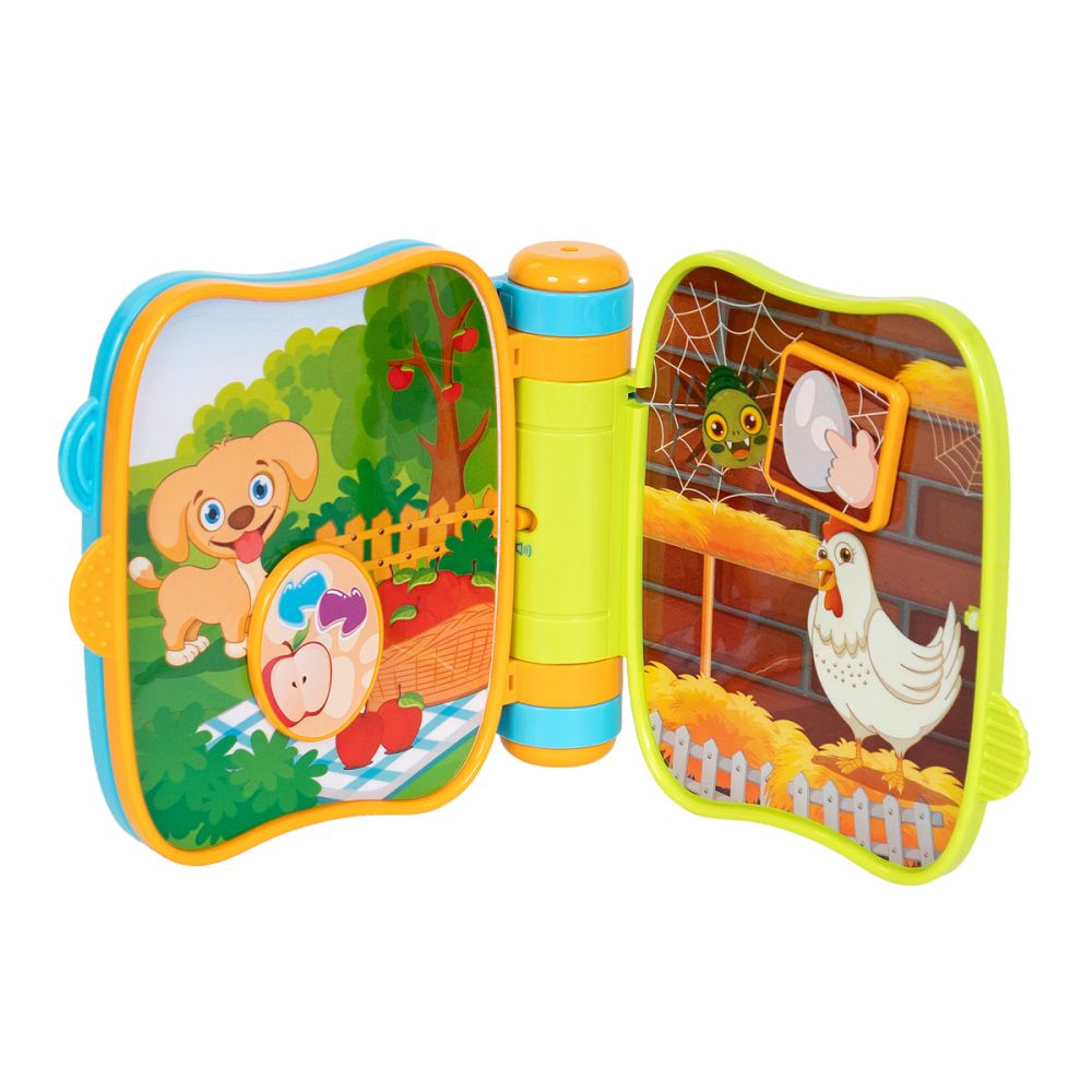 Carte interactiva cu sunete, Minibo, Animalute