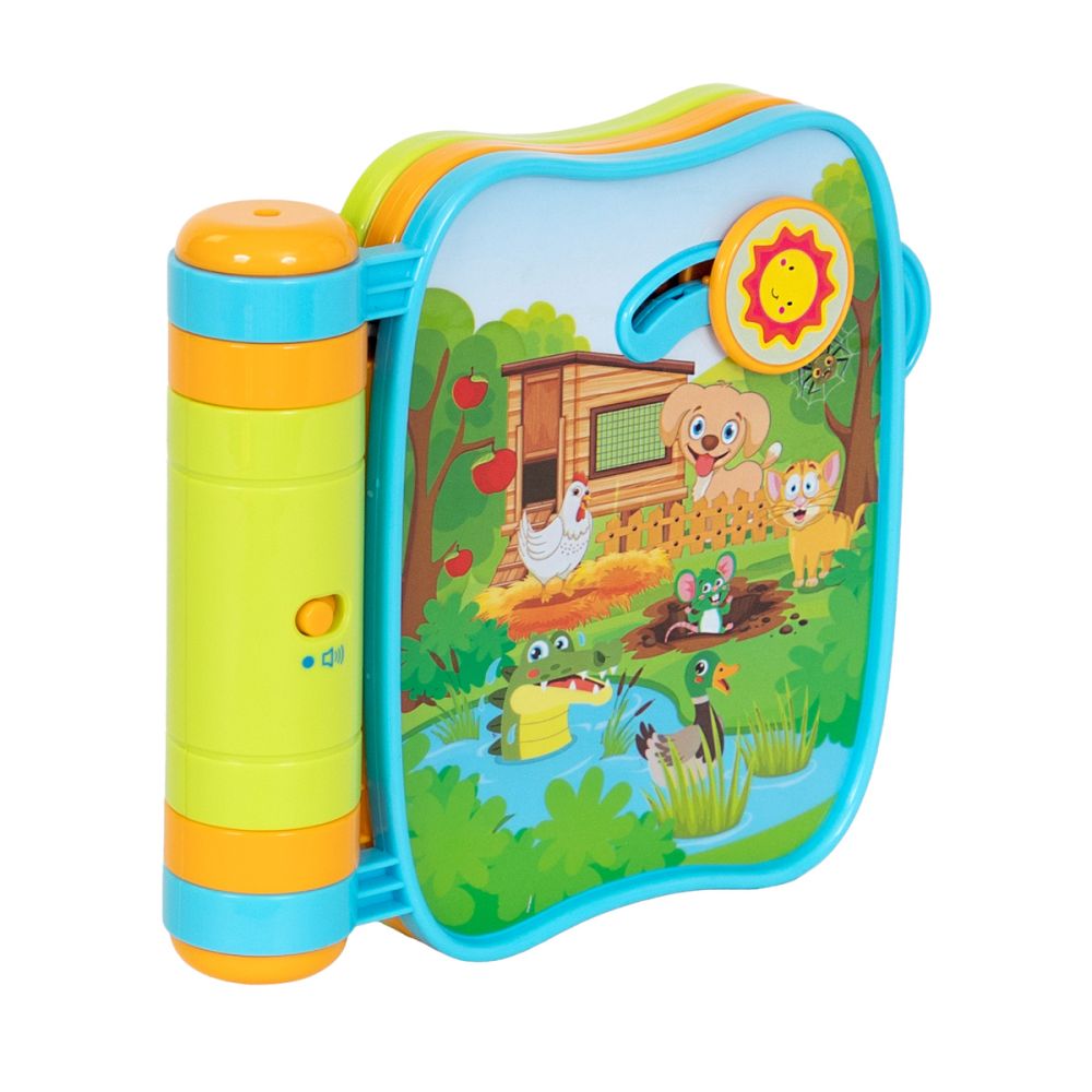 Carte interactiva cu sunete, Minibo, Animalute