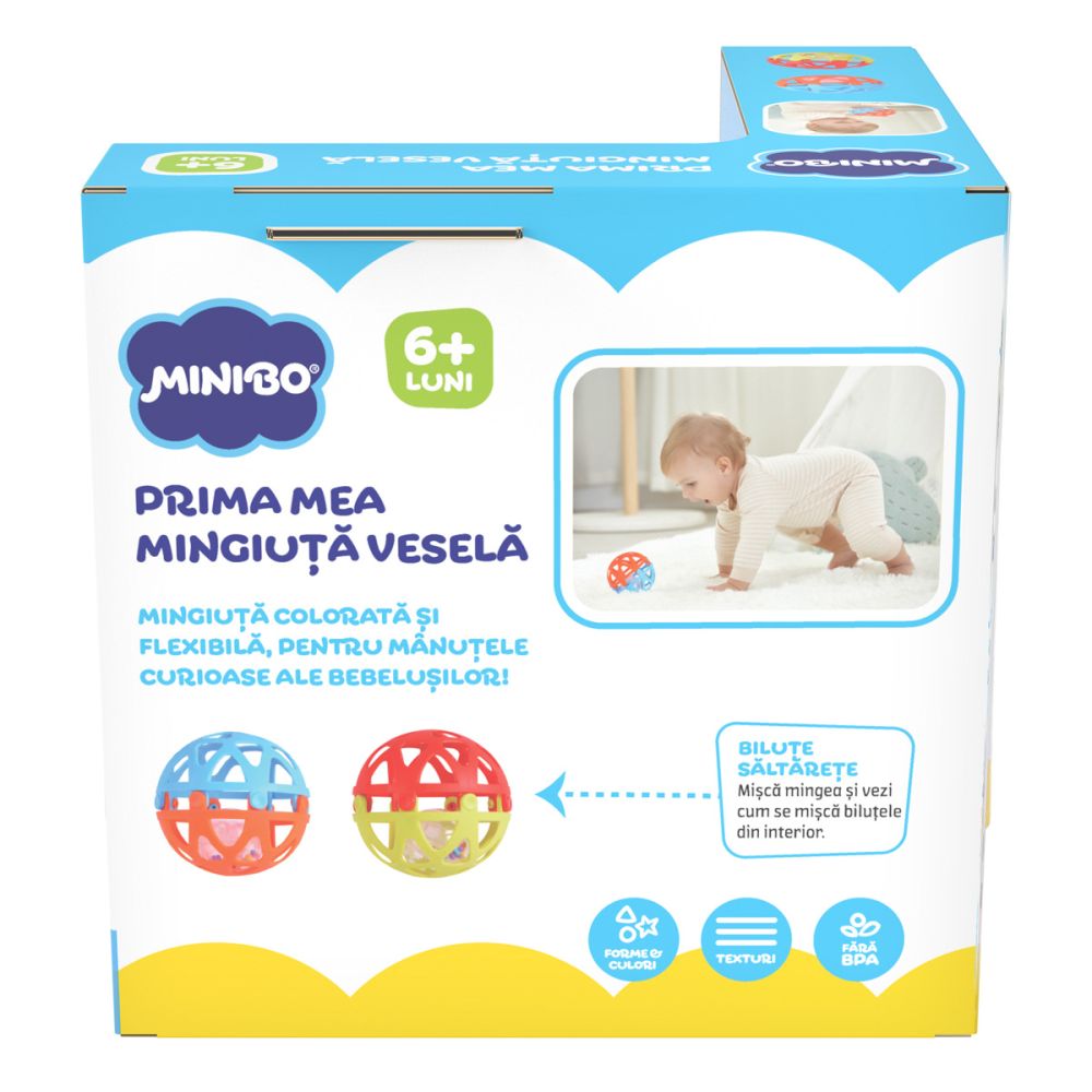 Jucarie bebelusi, Minibo, Minge zornaitoare
