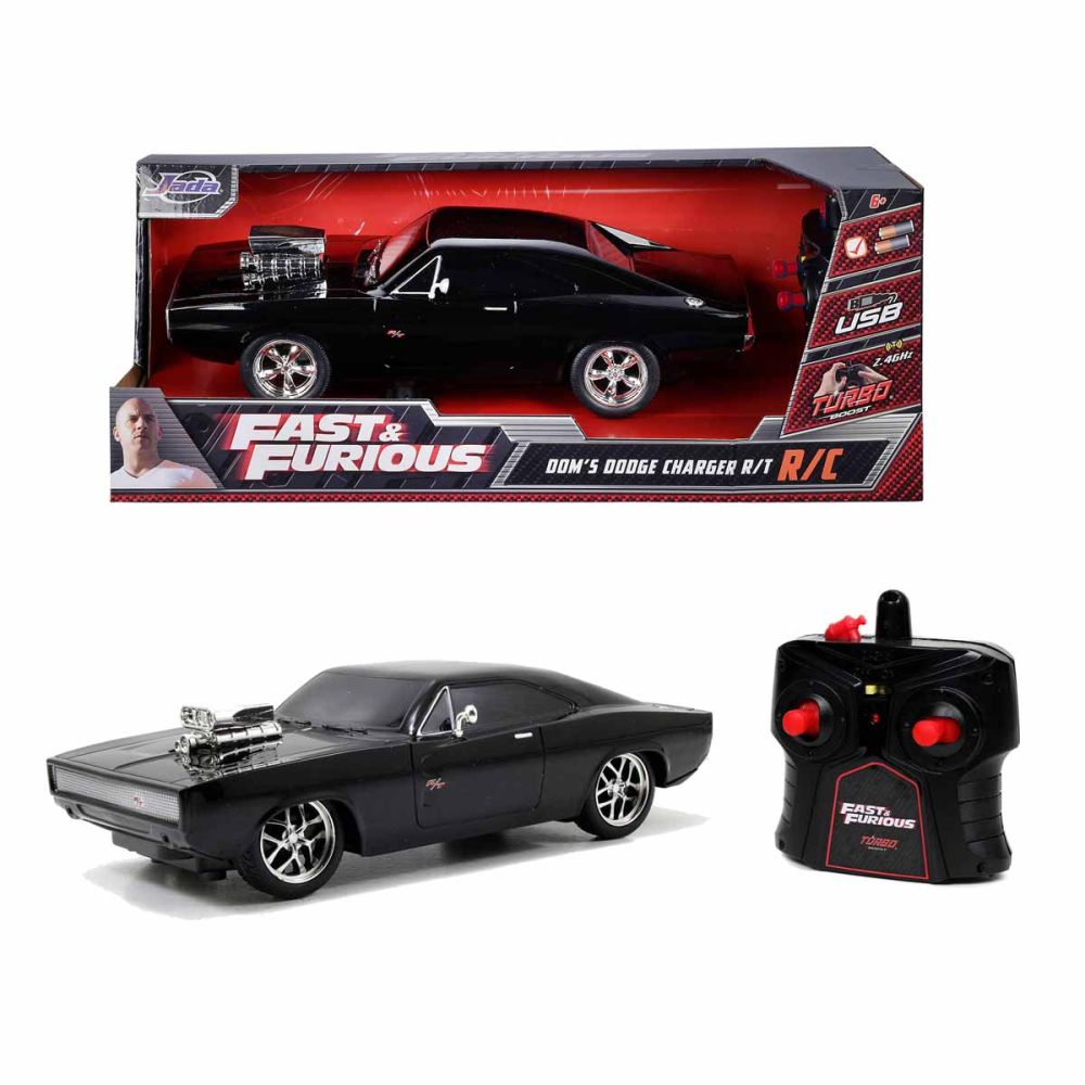 Masina cu telecomanda, Jada, Fast And Furious, 1970 Dodge Charger