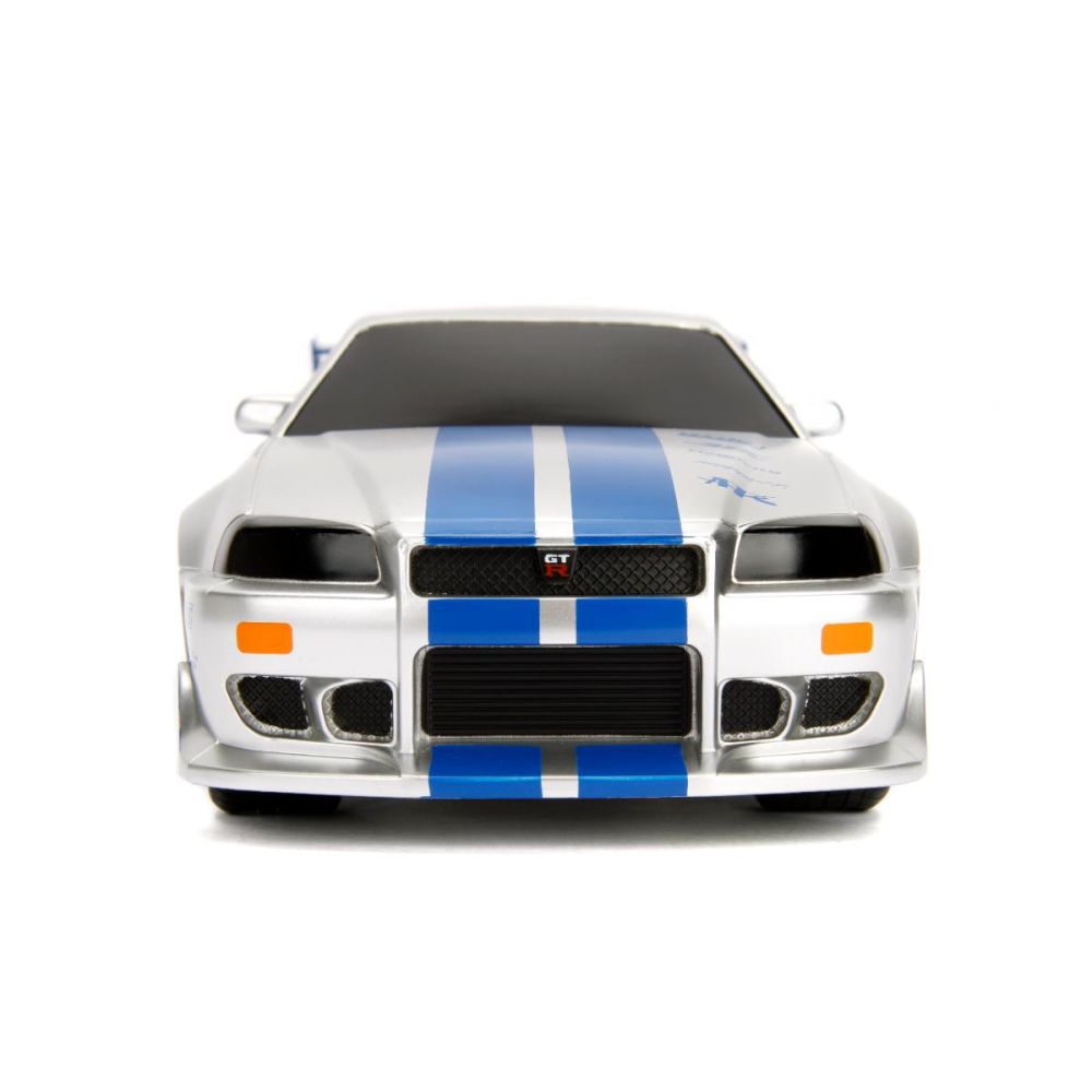 Masina cu telecomanda, Jada, Fast And Furious, Nissan Skyline GTR, 1:16