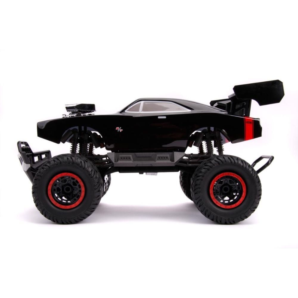 Masina cu telecomanda, Jada, Fast And Furious, Doms Dodge Charger R/T 4X4, 1:12