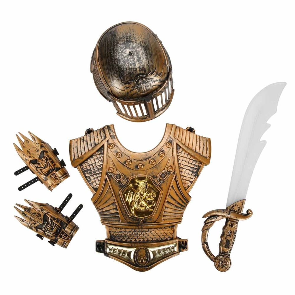 Set pentru cavaleri cu lumini si sunete, Paladin, Armura