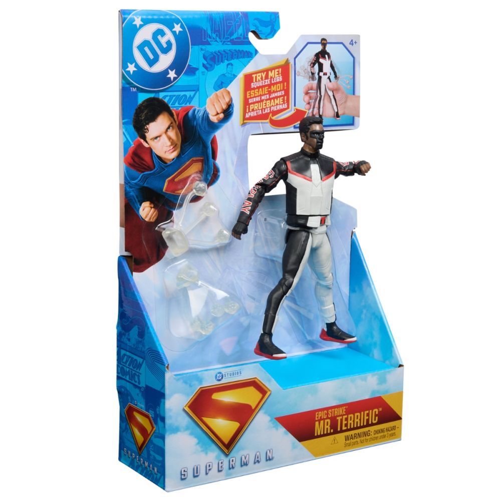 Figurina, Dc Universe, Epic Strike, Mr. Terrific, 15 cm, 20152206