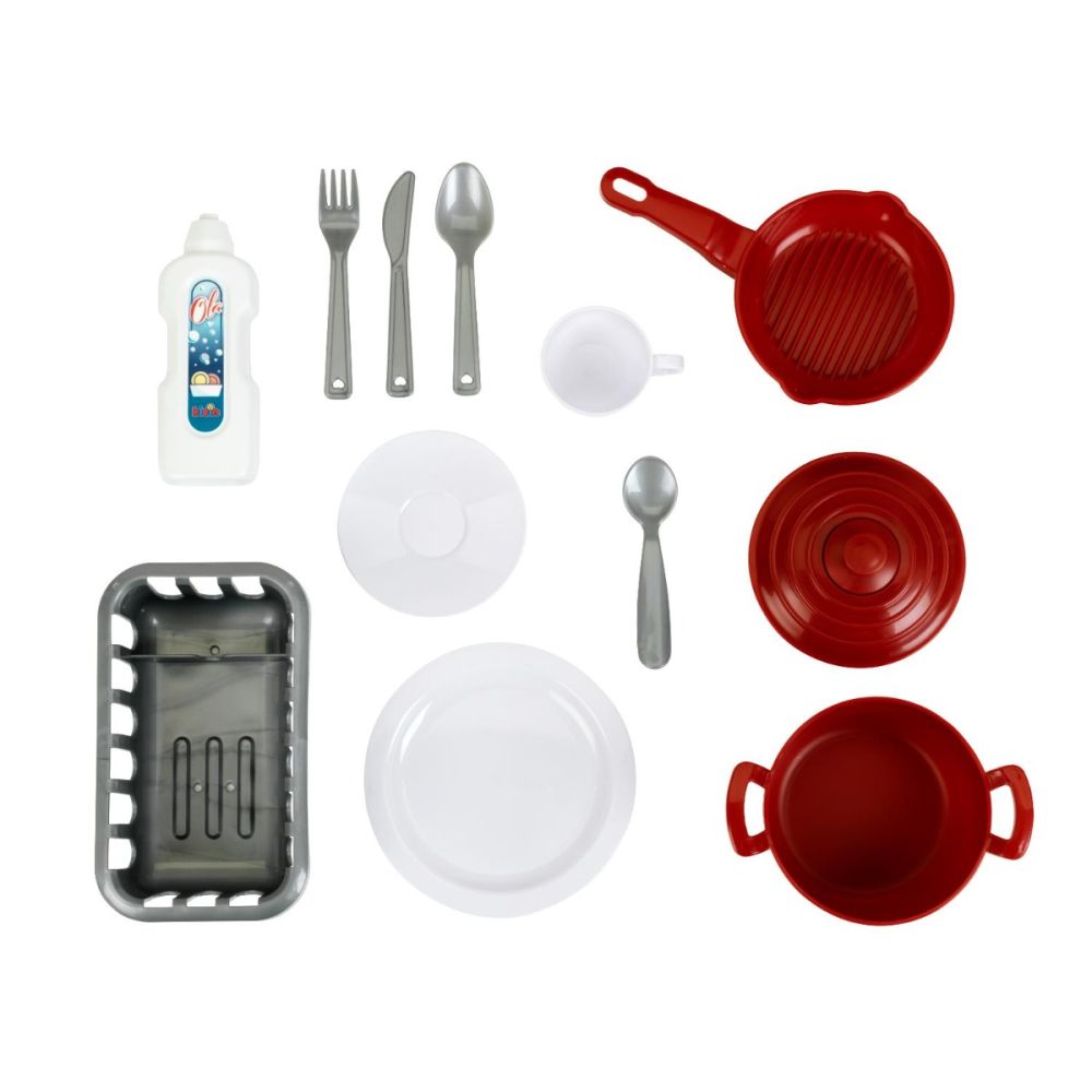 Set chiuveta cu functie de apa si plita, de jucarie, Bosch