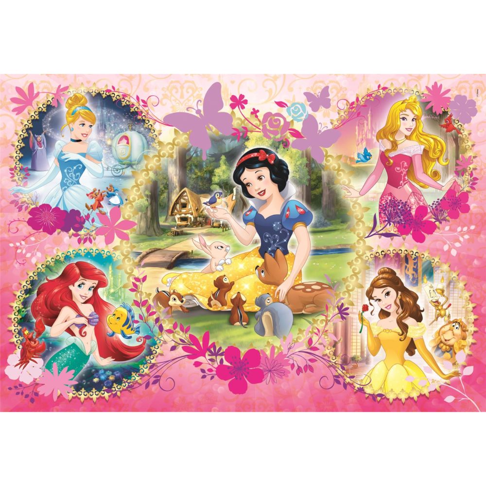 Puzzle Clementoni Disney Princess, 2 x 60 piese | Noriel