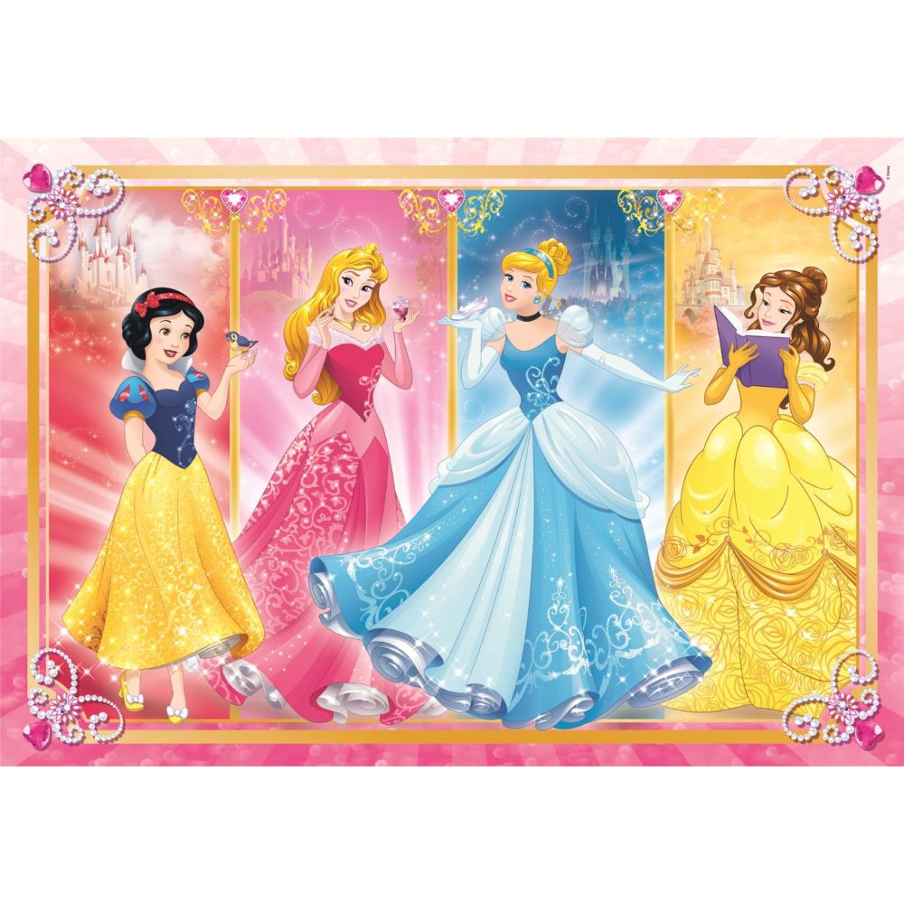 Puzzle Clementoni Disney Princess, 2 x 60 piese | Noriel