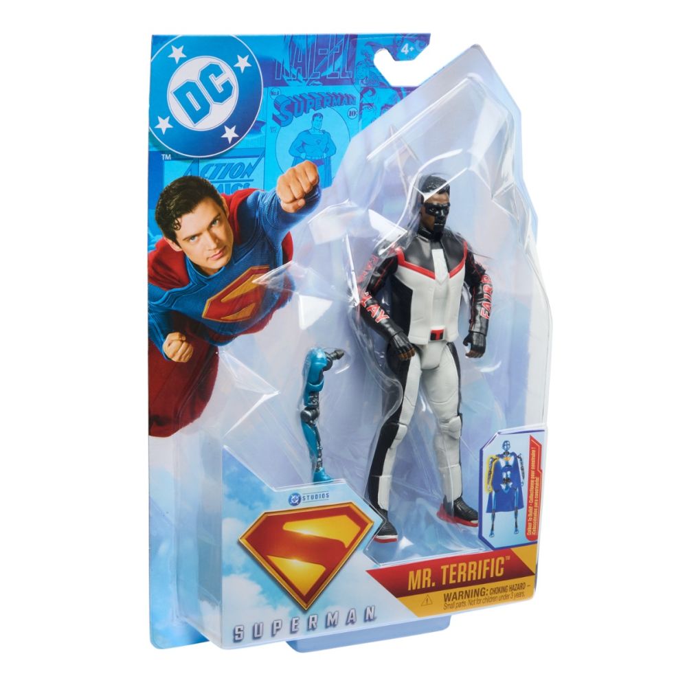 Figurina, DC Universe, Superman Power Up, Mr. Terrific, 15 cm, 20152414