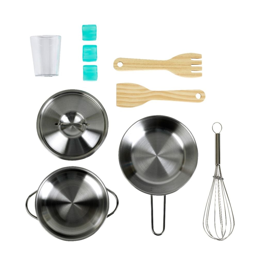 Set bucatarie din lemn cu lumini, sunete si accesorii, Miele, Midi 2