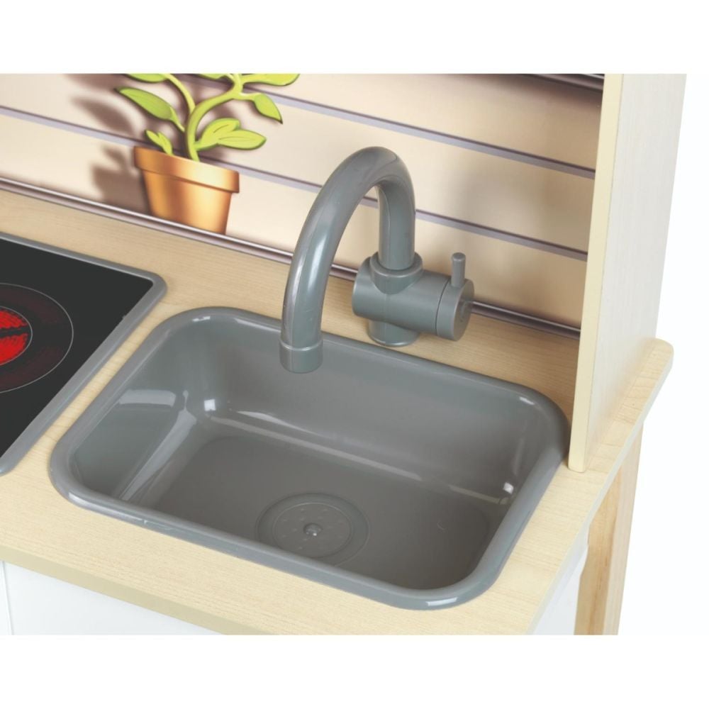 Set bucatarie din lemn cu lumini si sunete, Miele, Family