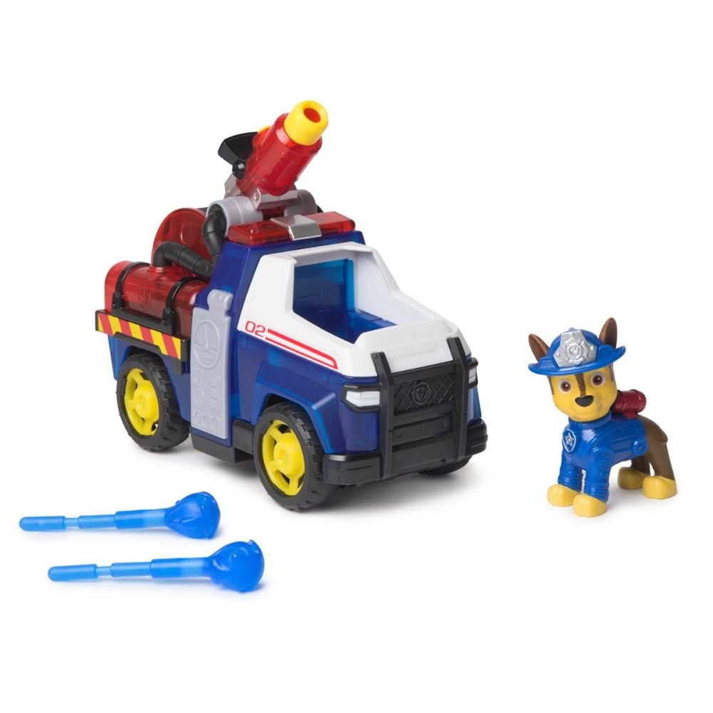 Set de joaca cu 2 vehicule de pompieri, Paw Patrol, Fire Rescue, 6073471
