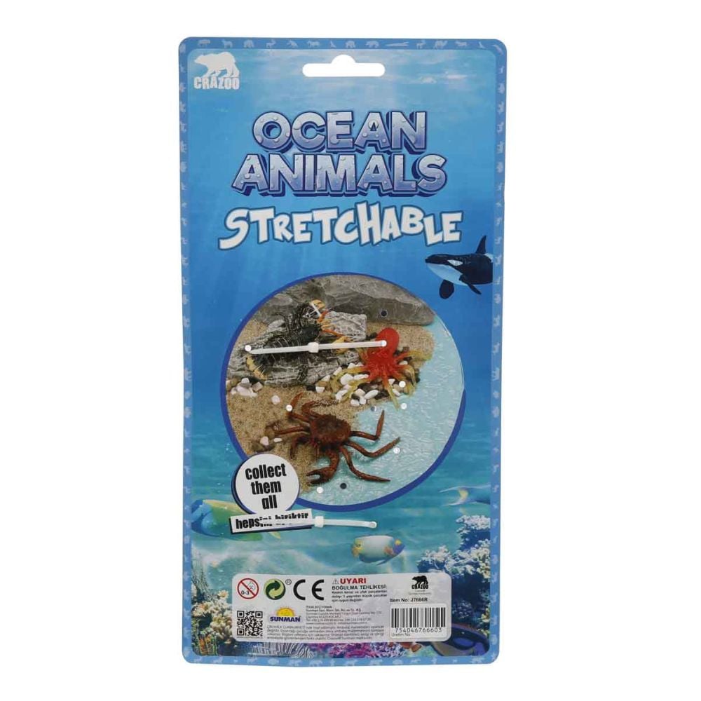 Figurina flexibila, Crazoo, Animale acvatice