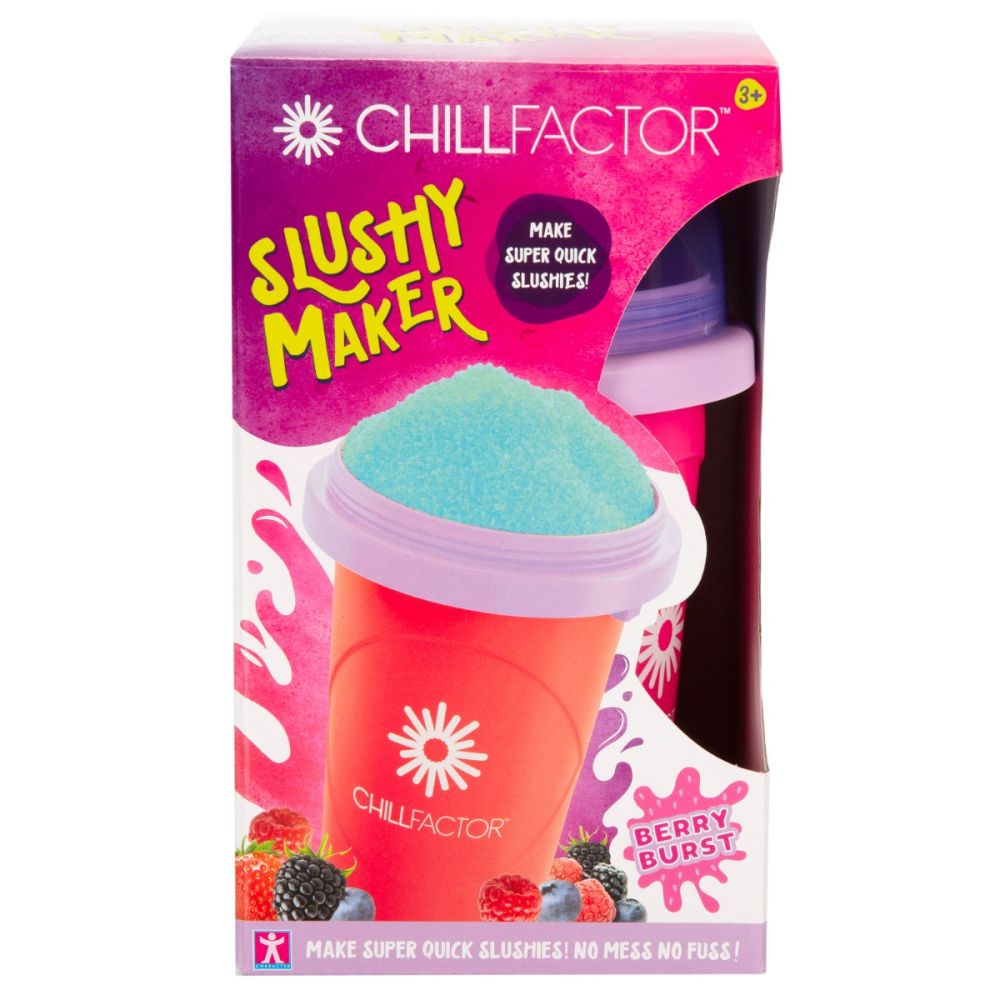 Pahar cu pai pentru slushy, Chill Factor, Fruitastic