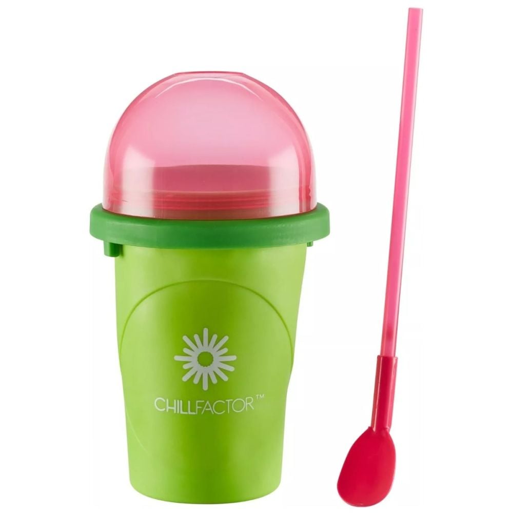 Pahar cu pai pentru slushy, Chill Factor, Fruitastic