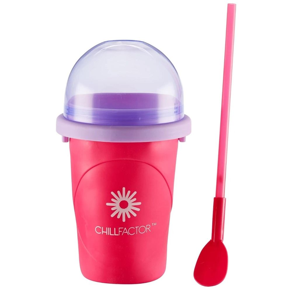 Pahar cu pai pentru slushy, Chill Factor, Fruitastic